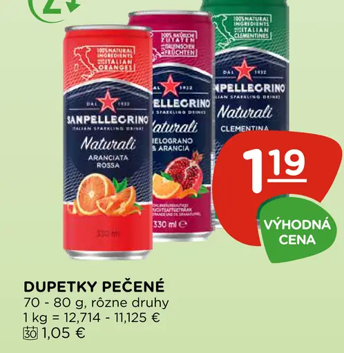 Dupetky pečené – rôzne druhy