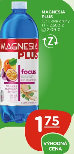 Magnesia Plus rôzne druhy