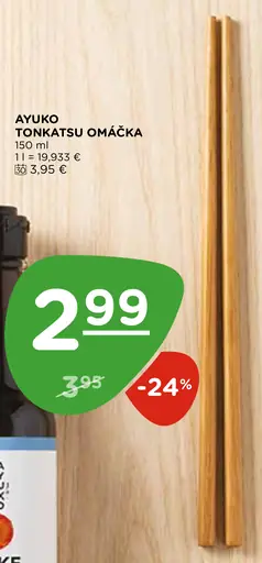 AYUKO Tonkatsu omáčka