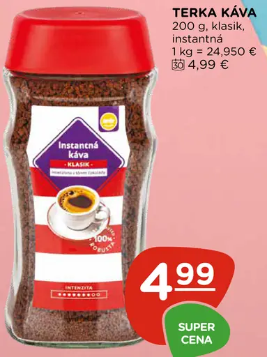 Terka káva instantná klasik