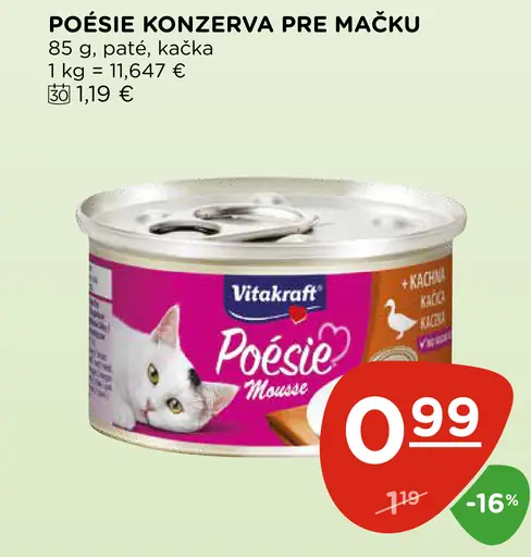 Vitakraft Poésie vanička pre mačku pašté