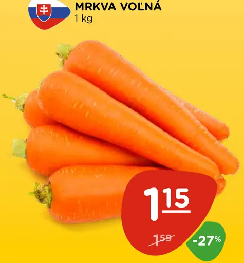 Mrkva voľná