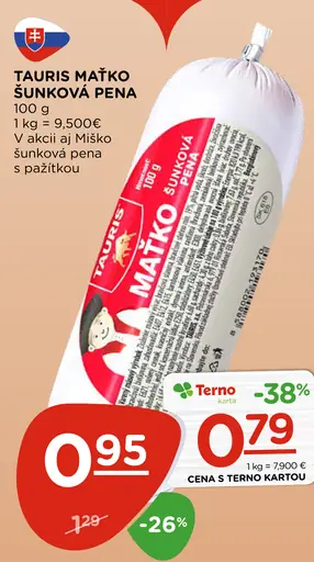 Tauris Maťko šunková pena