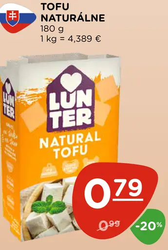 Lunter Natural Tofu