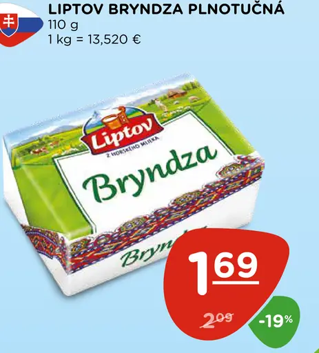 Liptov Bryndza Plnotučná
