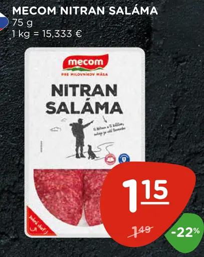 Mecom Nitran saláma