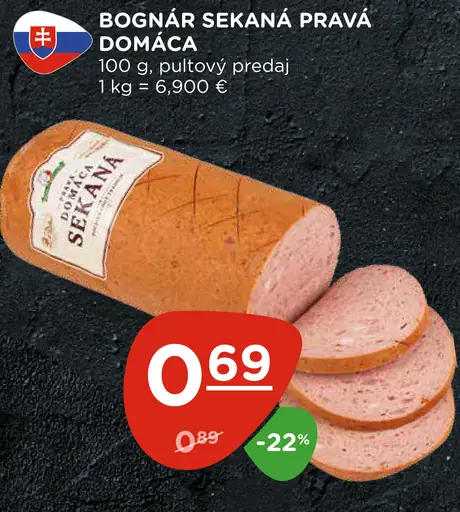 Bognár sekaná pravá domáca