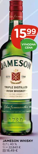 Jameson Irish Whiskey