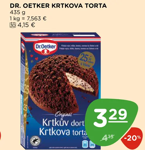 Dr. Oetker Krtkova torta