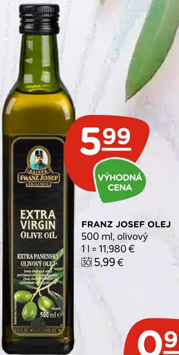 Franz Josef Extra Panenský Olivový Olej