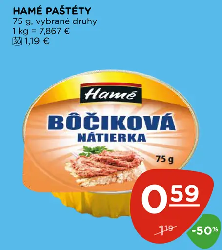 Hamé paštéty
