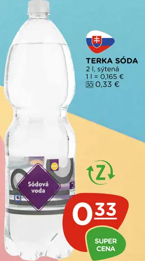Terka sóda sýtená