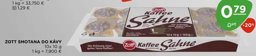 Zott Smotana do kávy