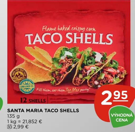 Santa Maria taco shells