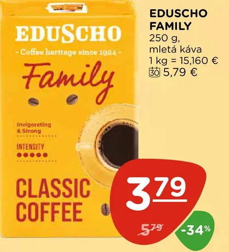Eduscho Family mletá káva