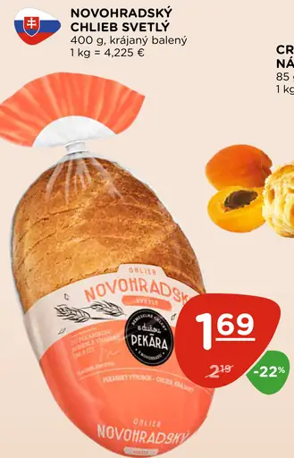 Novohradský chlieb svetlý