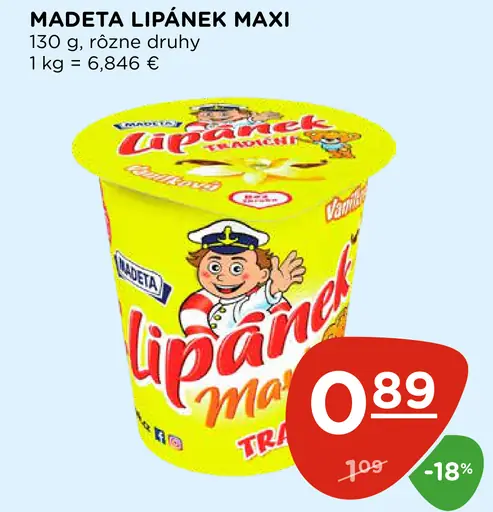 Madeta Lipánek Maxi tradičný
