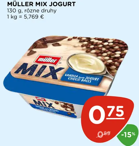Müller Mix jogurt