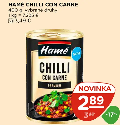 Hamé Chilli con carne