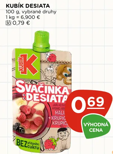 Kubík desiata