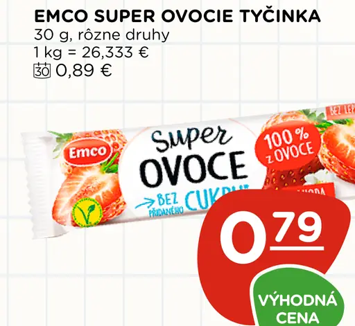 Emco Super ovocie tyčinka