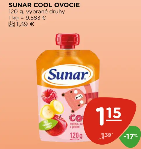 Sunar Cool ovocie