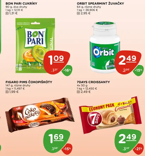 Orbit Spearmint žuvačka