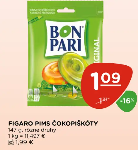 BON PARI cukríky