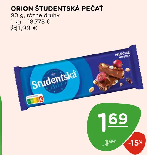 ORION ŠTUDENTSKÁ PEČAŤ