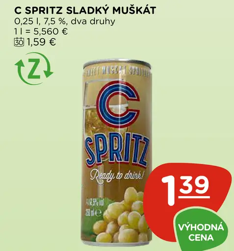 C Spritz sladký muškát