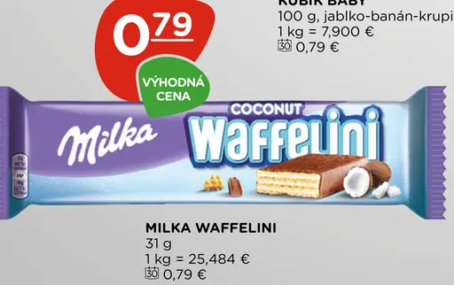 Milka Waffelini Coconut