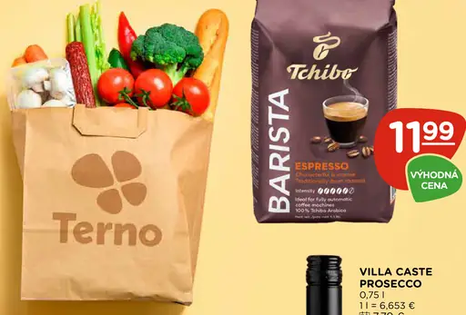 Tchibo Zrnková káva Barista Espresso
