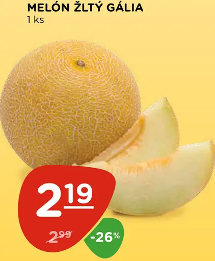 Melón žltý
