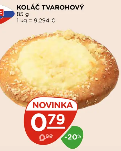 Koláč tvarohový