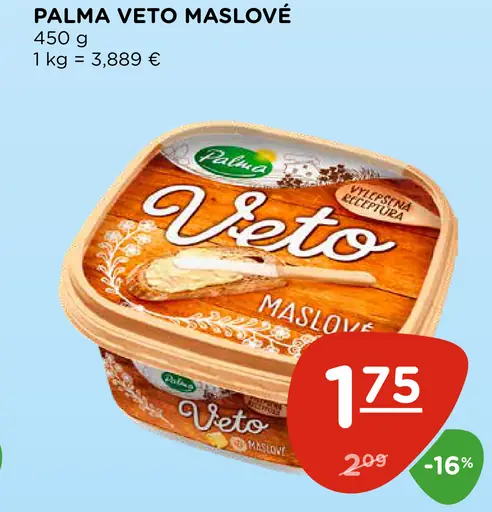 Palma Veto maslové