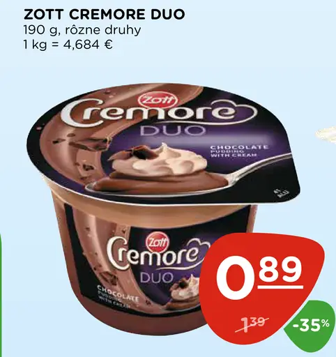 Zott Cremore Duo