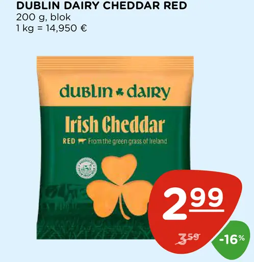 Dublin Dairy Cheddar Red