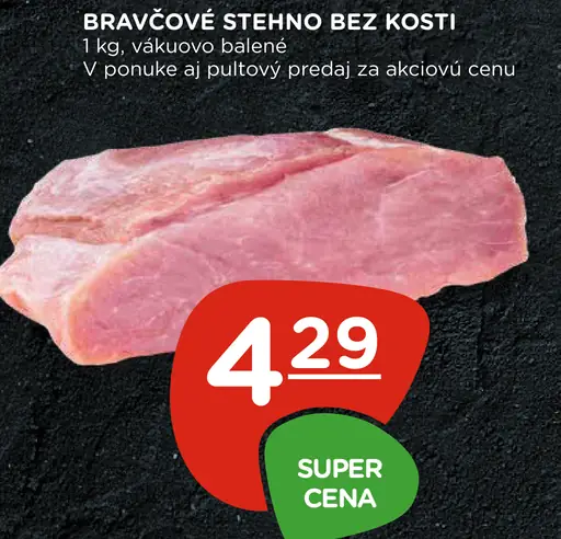 Bravčové stehno bez kosti