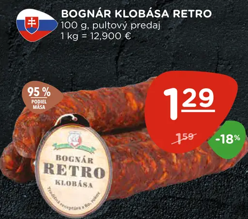 Bognár klobása Retro