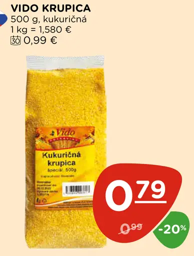 Vido krupica kukuričná