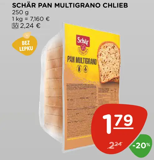 Schär Pan Multigrano chlieb