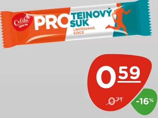 Celita proteínový suk s vanilkovou príchuťou