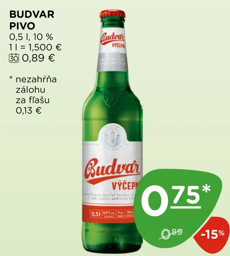 Budvar pivo