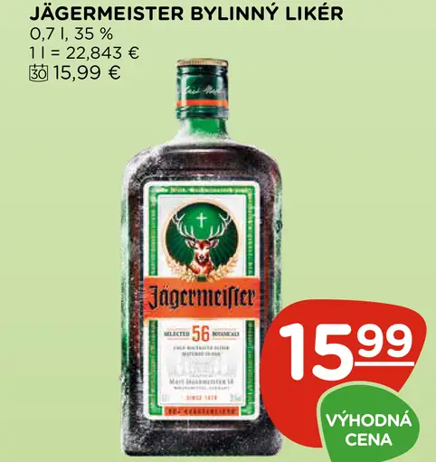 Jägermeister bylinný likér