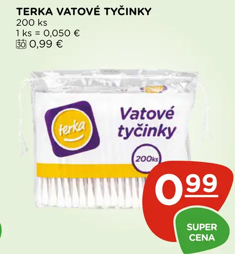 Terka vatové tyčinky
