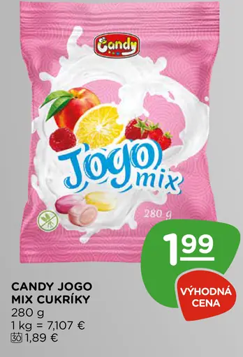 Candy Jogo Mix cukríky