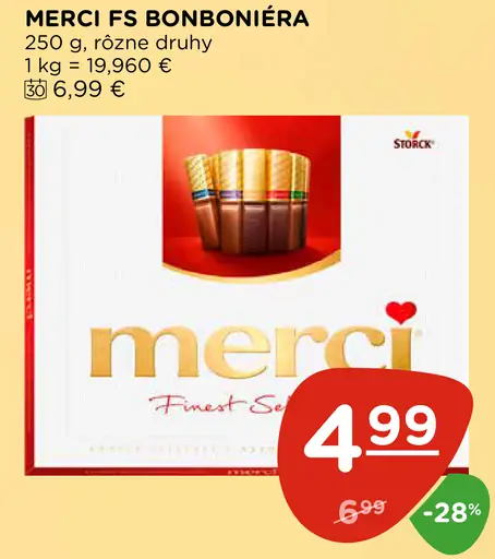 Merci FS bonboniéra