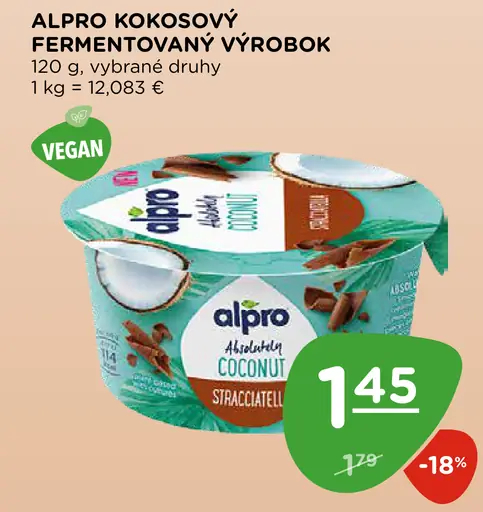 Alpro kokosový fermentovaný výrobok