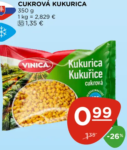 Vinica Cukrová kukurica