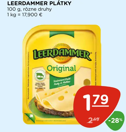 Leerdammer Original plátky